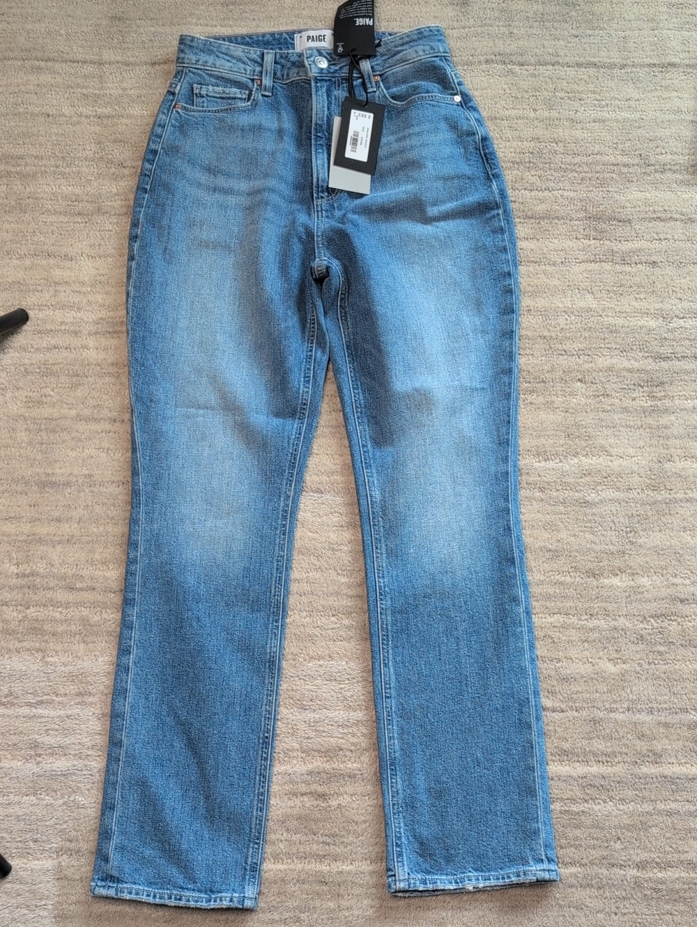 Paige Knockout Curvy Flaunt Denim Jeans 27